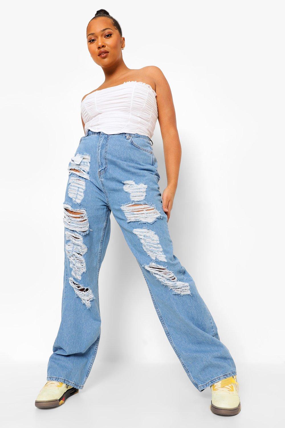 Grande Taille Boohoo Femme Vêtements Pantalons & Jeans Pantalons Cargos 
